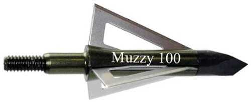Muzzy Archery Broadheads Trocar 100 Grains 3-Blade 3pk Deep Six 291