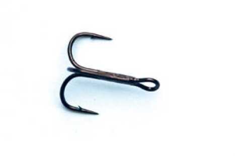 Mustad Hooks Treble Black Nickel 4X Strong 25/bx 3599C-BN-2-img-0