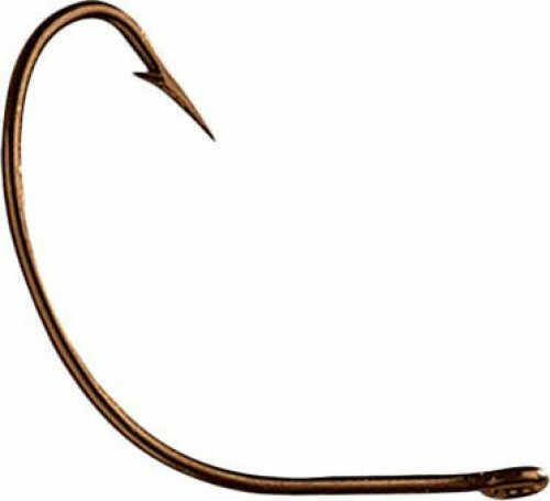 Mustad Hooks Wide Gap Bronze 100/Bx Md#: 37140-1