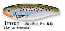 Mirrolure / L&S Bait L&S Mirrodine C-Eye Pro Series 2-5/8in 3/8oz Trout C17MRTROUT