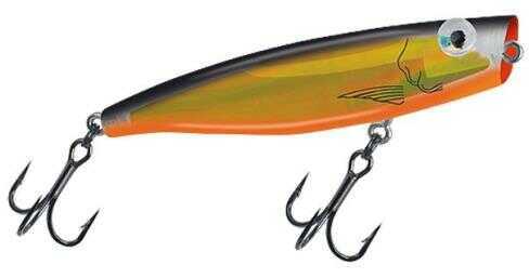 Mirrolure / L&S Bait C Eye Popper Mul 3 5/8In 1/2Oz Black Bk/Org/Gold Model: C36MR808