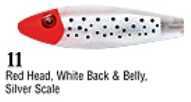 Mirrolure / L&S Bait Spotted Trout 1/2oz 3 3/8in Red Head TTR-11