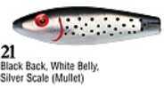 L&S Mirrolure Spotted Trout 1/2oz 3 3/8in Black Bk-img-0