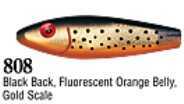 L&S Mirrolure Spotted Trout 1/2oz 3 3/8in Black Bk-img-0