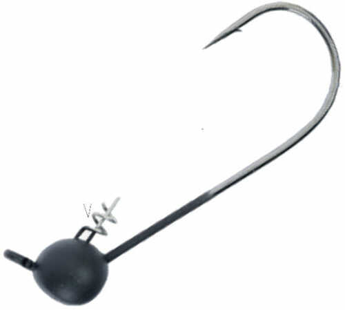 Owner Ultrahead Shaky Jighead Black 1/16Oz 4/0 4Pk W/C-Pin Model: 5151BK-014