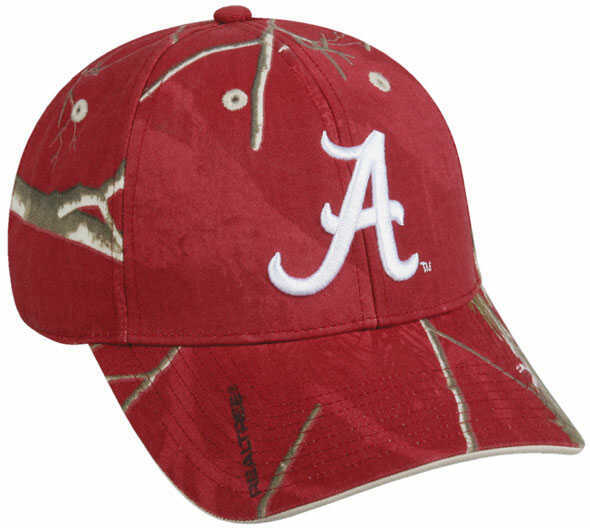 Outdoor Cap College Logo Alabama Camo COL610ALA