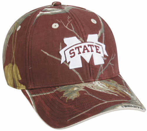 Outdoor Cap College Logo Miss State Camo COL610MSU