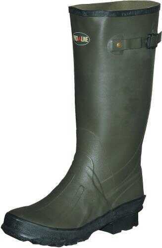 ProLine Pro Line Rubber Knee Boots Od Green 16In Foam Insulation Size 10