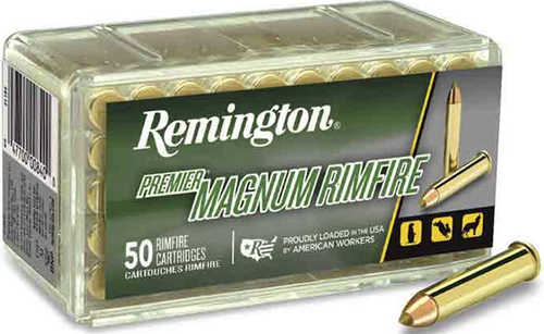 Remington Rimfire Ammo Magnum 22 Win Mag 33gr 50 Rounds Model: 21184