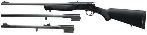 Rossi Trifecta Youth Sized Matched Set 20 Guage / 22 Long Rifle/ 243 Winchester Black Synthetic Stock Blued FinishS2022243YBS
