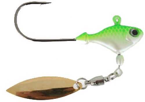Sworming Hornet Fish Head Spin Weedless 1/4oz 1pk Citrus Shad 11112