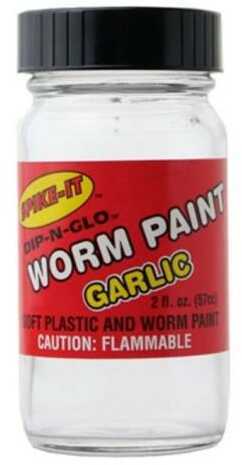 Spike-It Dip-N-Glo Worm Paint 2Oz Garlic White Model: DWP2GRL-4900