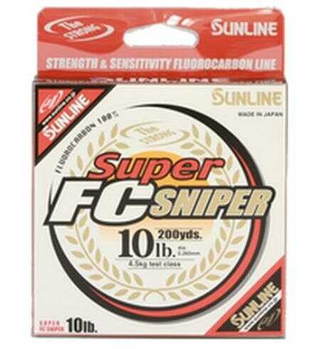 Sunline America Super Fc Sniper Fluorocarbon Natural Clear 200Yd 8Lb Model: 63038912