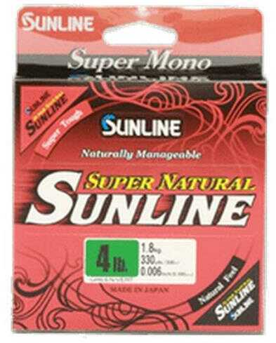 Sunline America Super Natural Mono Clear 330Yd 12Lb Model: 63758748
