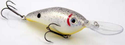 Strike King Lures Series 5 Xtra Crankbait 1/2oz Pearl Black w/Chartreuse Bell Md#: HC5XD-570