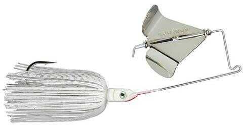 Strike King Lures Tour Grd Buzz Bait 3/8Oz Silver/White Model: TGBZ38-204
