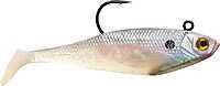 Normark Storm Wild Eye Swim Shad 3pk 1/4oz 3in Natural WSS03NSD