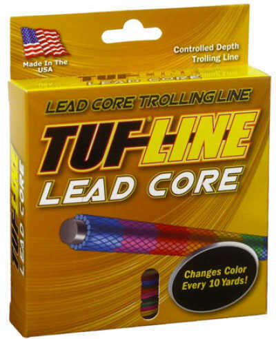 Tuf-Line Micro Lead Core Braid 18Lb 100Yds Marked 10Yds fishing line