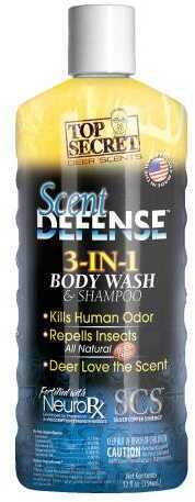 Top Secret Deer Scent Defense Body Wash & Shampoo 12Oz Model: SD1002