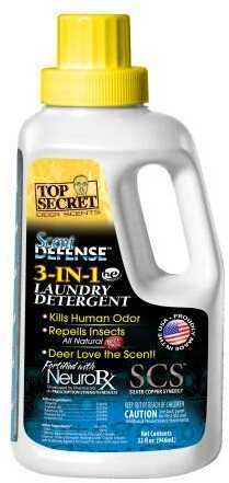 Top Secret Deer Scent Defense Laundry Detergent 32Oz Model: SD1003