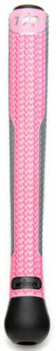 Tour Star Rods Wynn Two Tone Grips Casting 9-1/2in Pink/Gray