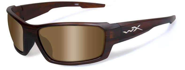 Wiley X Rebel Polarized Sunglasses Bronze Lenses / Matte Layered Tortoise Frame WX2-611837