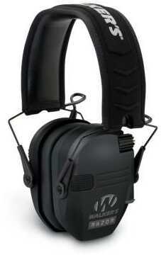 Walker's Game Ear / GSM Outdoors Razor Series- Slim Shooter Folding Muff Black