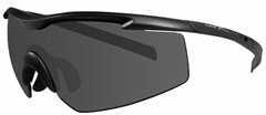 Wiley X Inc. Sunglasses Pt-3 Grey-Clear-Rust/Matte Black Md#: PT3SCL