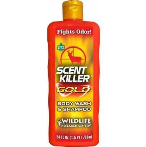 Wildlife Research Scent Elimination Gold Body Wash & Shampoo 24Oz Model: 1241