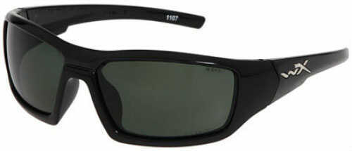 Wiley X Inc. Polarized Sunglasses Censor Smoke Green/Gloss Black Md#: SSCEN04