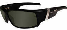 Wiley X Inc. Polarized Sunglasses Hydro Smoke Green/Gloss Black Md#: SSHYD04