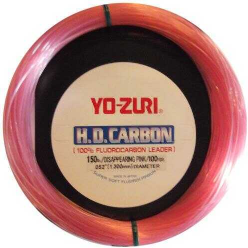 Yo-Zuri America Yozuri Hd Fluorocarbon Leader 30Yd 300Lb Disappearing Pink Model: LB DP
