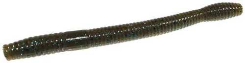 Zoom Lures Magnum Finesse Worm 5in 10 Per Bag Green Model: 114-239