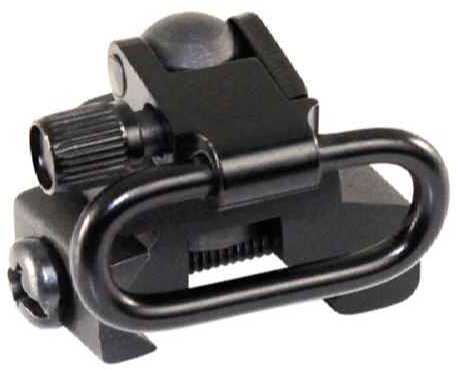 Aim Sports Inc. MT029 Sling Rail Mount Long 1.13" Fits Weaver Style and Picatinny Rails Black Steel
