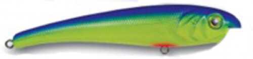 Manns Bait Stretch 30 Textured 11in 6oz Chartreuse/Blue Md#: T30-04