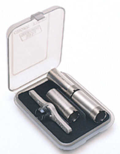 MTM Choke Tube Case holds 3 Extended Chokes Clear Smoke CT3-41