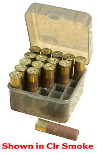 MTM Shotshell Box 25 Round Flip-Top 10 12 Gauge up to 3.5" Forest Green S25-12M-11