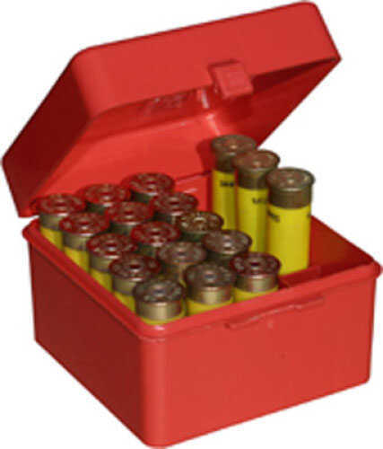 MTM Shotshell Box 25 Round Original Flip-Top 20 Gauge up to 3" Red S-25-20-30