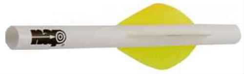 <span style="font-weight:bolder; ">NAP</span> Quikfletch w/Twister Vanes White/Yellow 6 pk. Model: 60-636