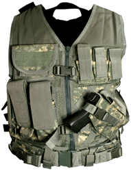 NcStar Tactical Vest Digital Camo, Large CTVL2916D