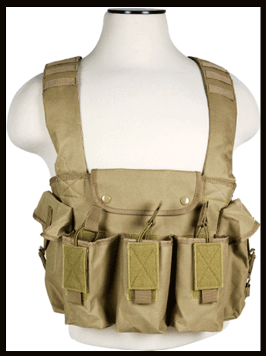 NcStar AK Chest Rig Tan CVAKCR2921T