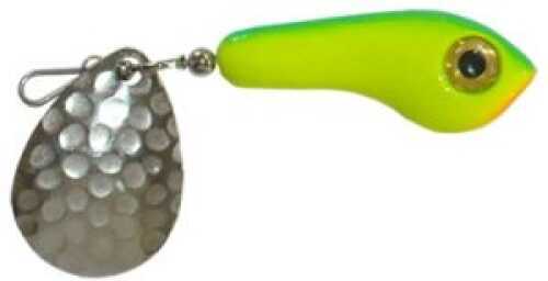 Norman Lures Knock-Off Tail Spinner 5/8oz Chartreuse/Blue Md#: KO58-81