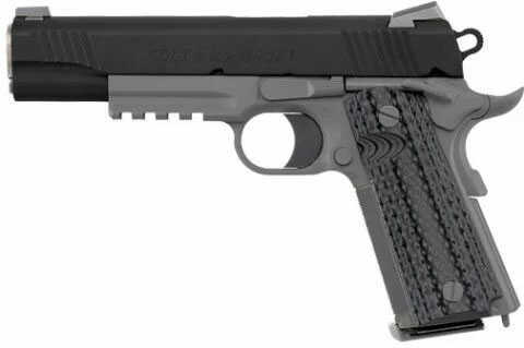 Colts Government CQB 1911 Full Size 45 ACP 5" National Match Barrel Steel Frame Armor Black Cerakote Finish Novak Front/Rear Night Sights 8rd