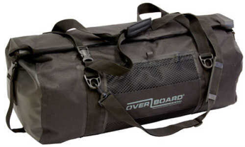 Overboard Waterproof 60 Liter Sports Bag Black - 100 percent (Class 3) w/electronically welded seam OB1012BLK