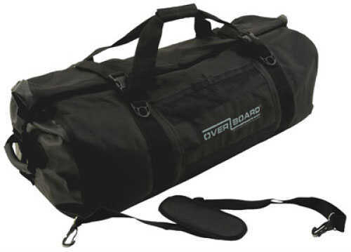 Overboard Waterproof Deluxe Duffel Bag 130 Liter - Black 100 percent (Class 3) w/electronically OB1045BLK