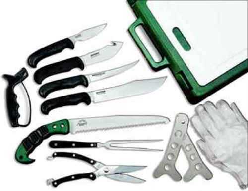 Click to see larger image. Outdoor Edge Cutlery Corp Knife Kit Game Procesor 12-Pc Box PR-1