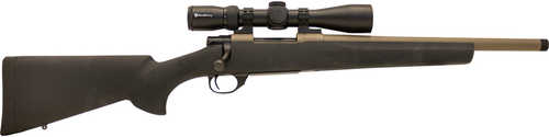 Howa M1500 Rifle Package 6.5 <span style="font-weight:bolder; ">Creedmoor</span> , 16.25 in. barrel, 5 rd, FDE Black finish Hogue w/ Scope