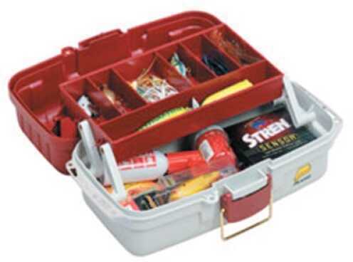Plano Tackle Box 1 Tray Red & White Md#: 6101-06