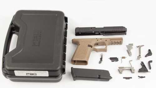 Polymer80 AFT Compact Semi-Auto Pistol 9mm Luger 4.02" Barrel (1)-15Rd Mag Flat Dark Earth Finish