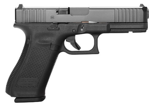 Glock G17 Gen 5 MOS 9mm Luger 4.49" Barrel 17 Round Capacity Black Polymer Grip/Frame